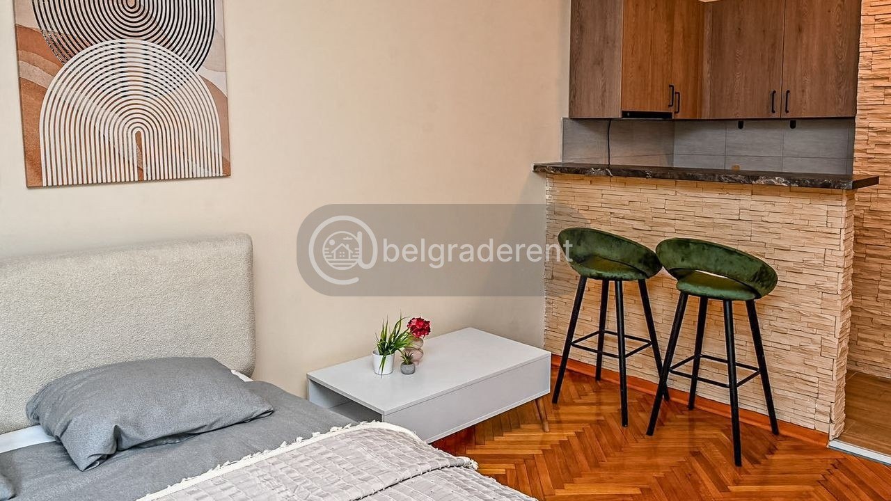 Студия во Врачаре рядом с рынком Каленић photo 3 of 6