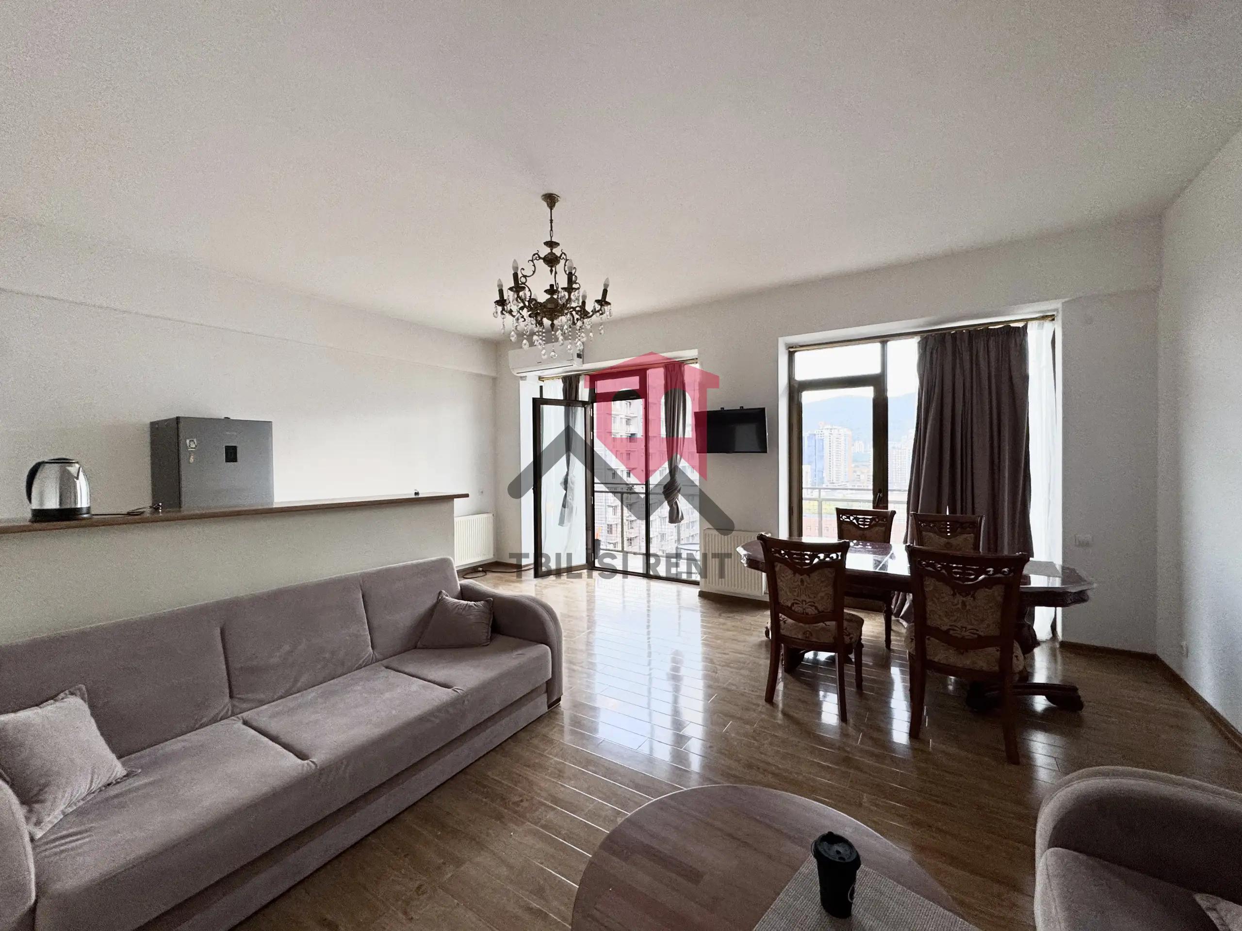 Sunny 1-Bedroom Apartment in Saburtalo photo 2 of 8