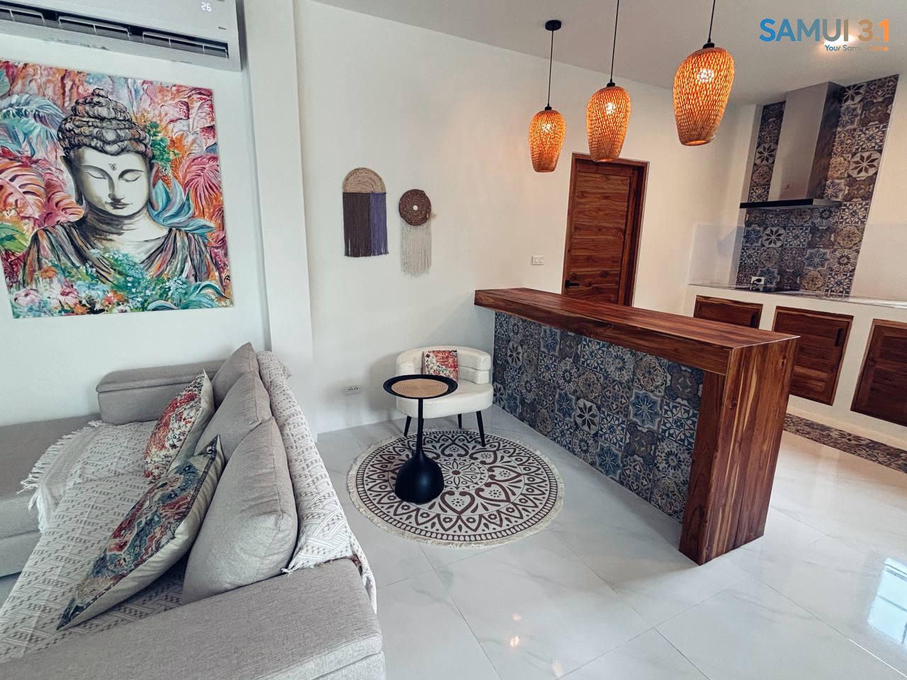 Two-Bedroom Villa with Private Pool in Mae Nam photo 3 of 8