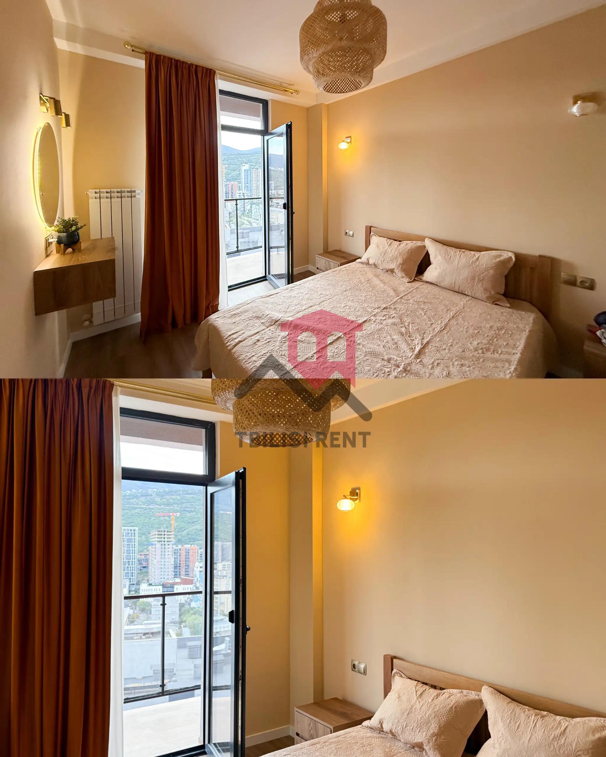 Modern 1-Bedroom Apartment with Mountain View photo 2 of 8