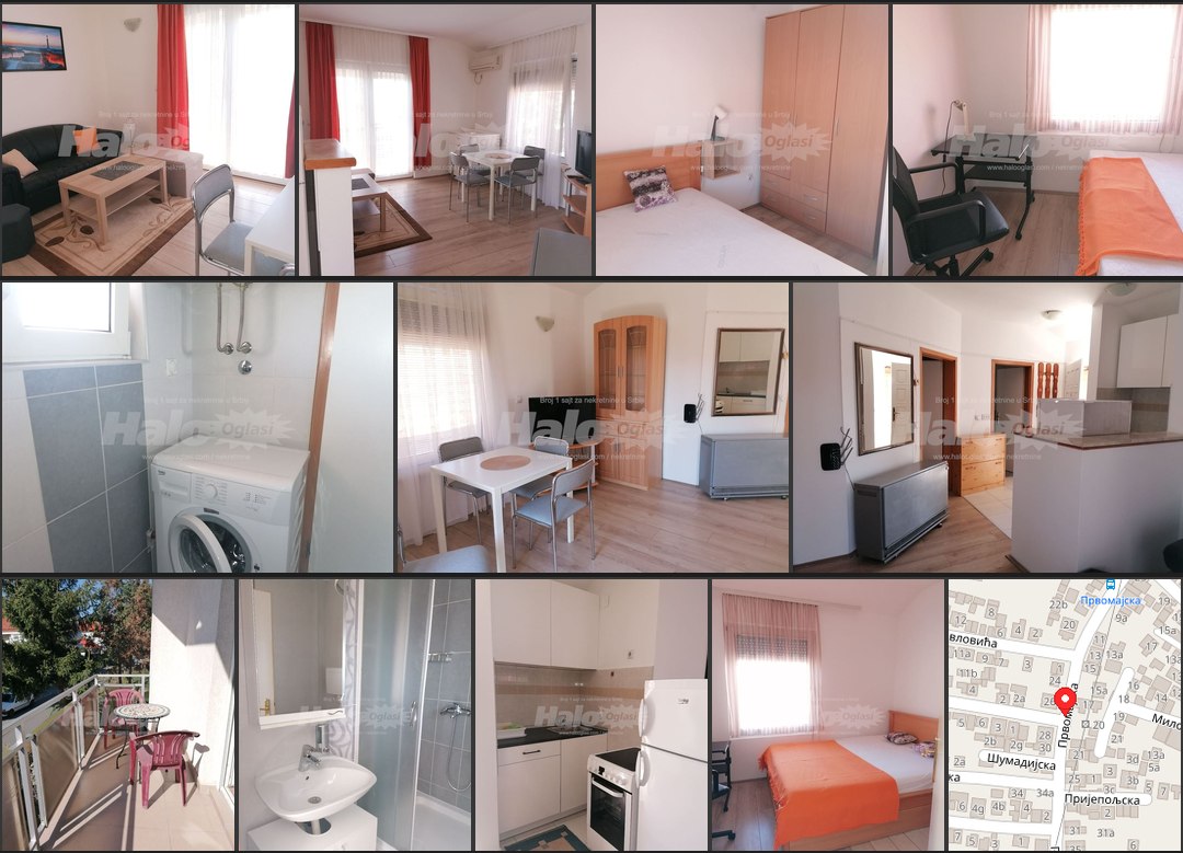Furnished 1.5-Room Apartment in Zvezdara