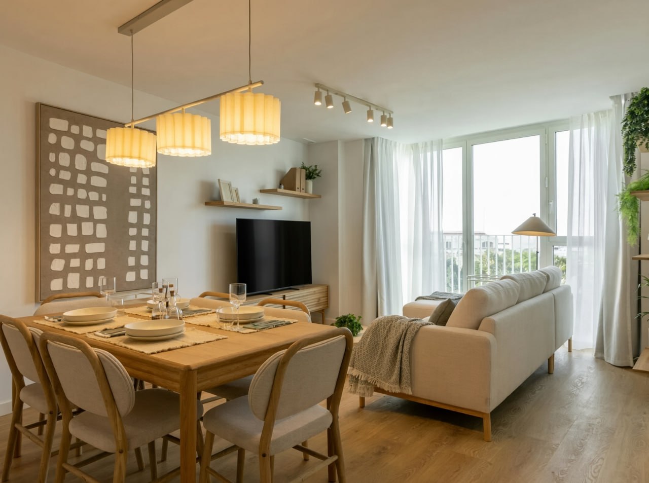 Three-Bedroom Apartment in El Grao