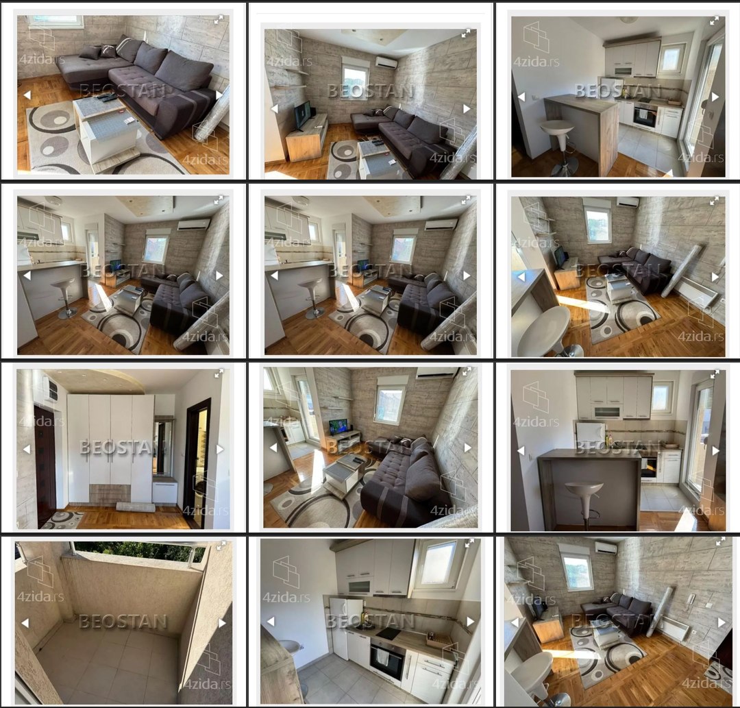 Furnished 1-Bedroom Apartment in Kaluđerica photo 1 of 1