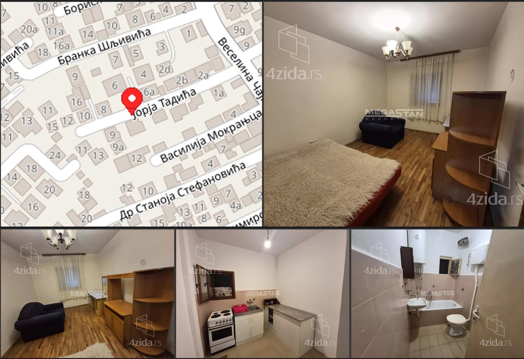 Furnished 1-Bedroom Apartment in Medaković photo 1 of 1