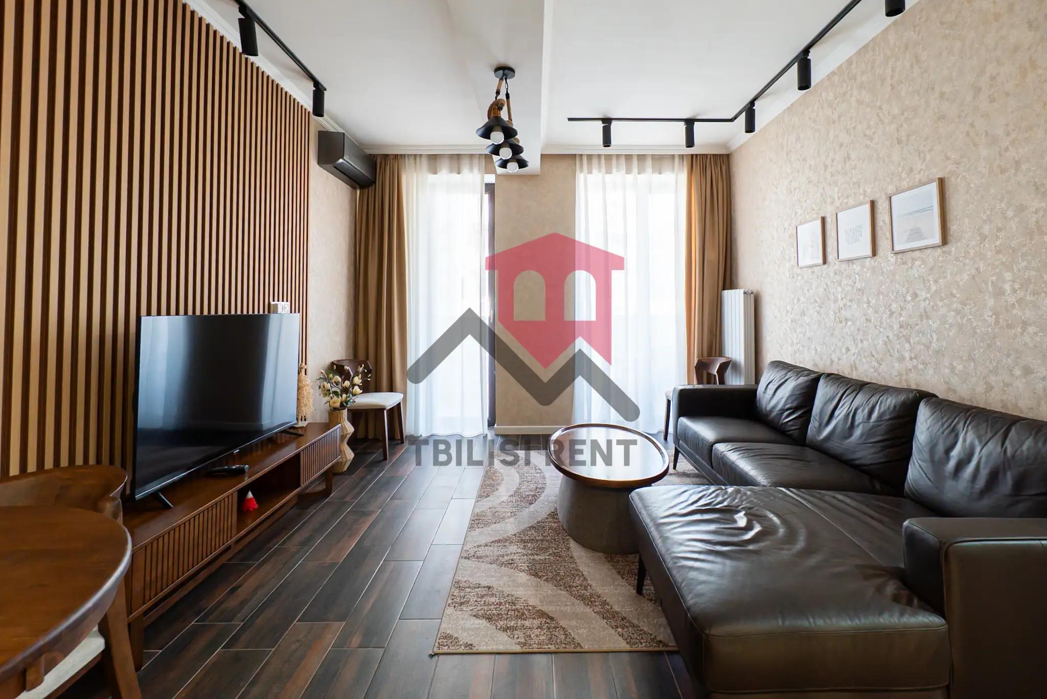 Stylish 1-Bedroom Apartment in Saburtalo photo 2 of 8