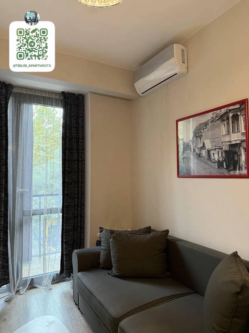 1-Bedroom Apartment for Rent in Vake photo 3 of 8