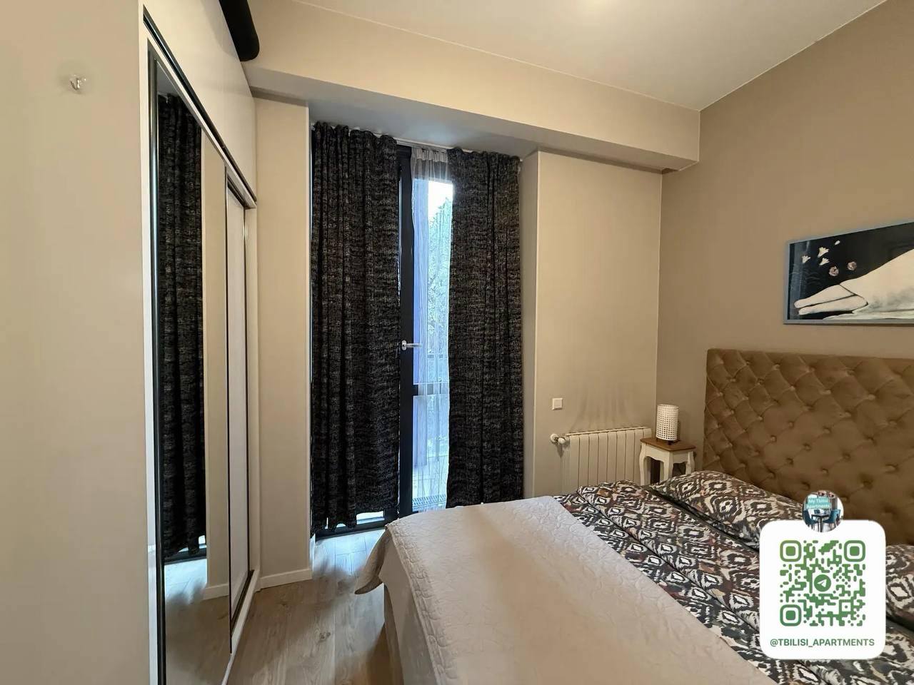 1-Bedroom Apartment for Rent in Vake photo 7 of 8