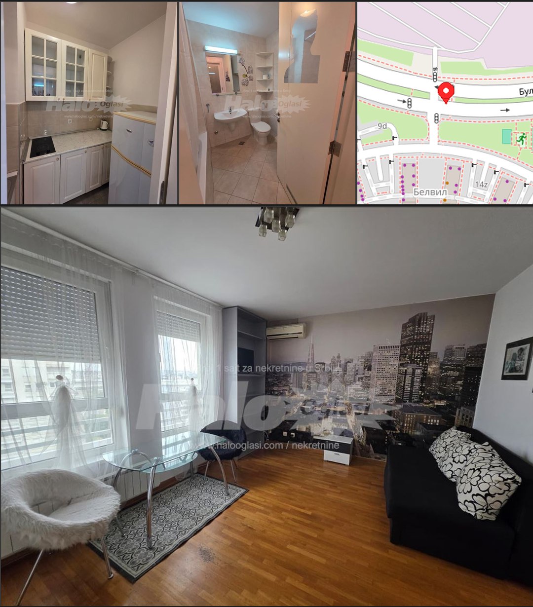 Luxury Furnished One-Bedroom Apartment in Belvil photo 1 of 1