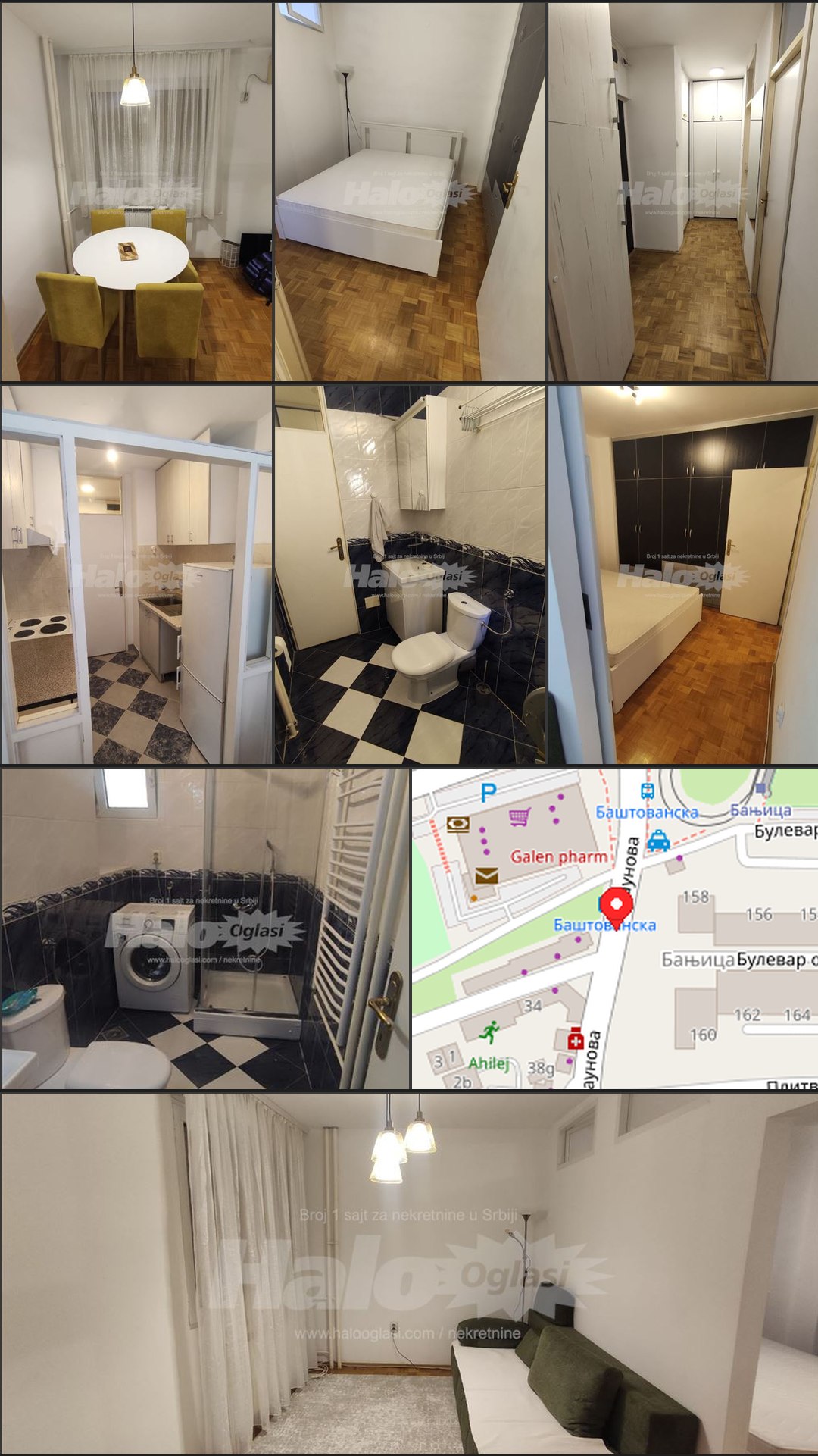 Furnished 1-Bedroom Apartment in Banjica photo 1 of 1