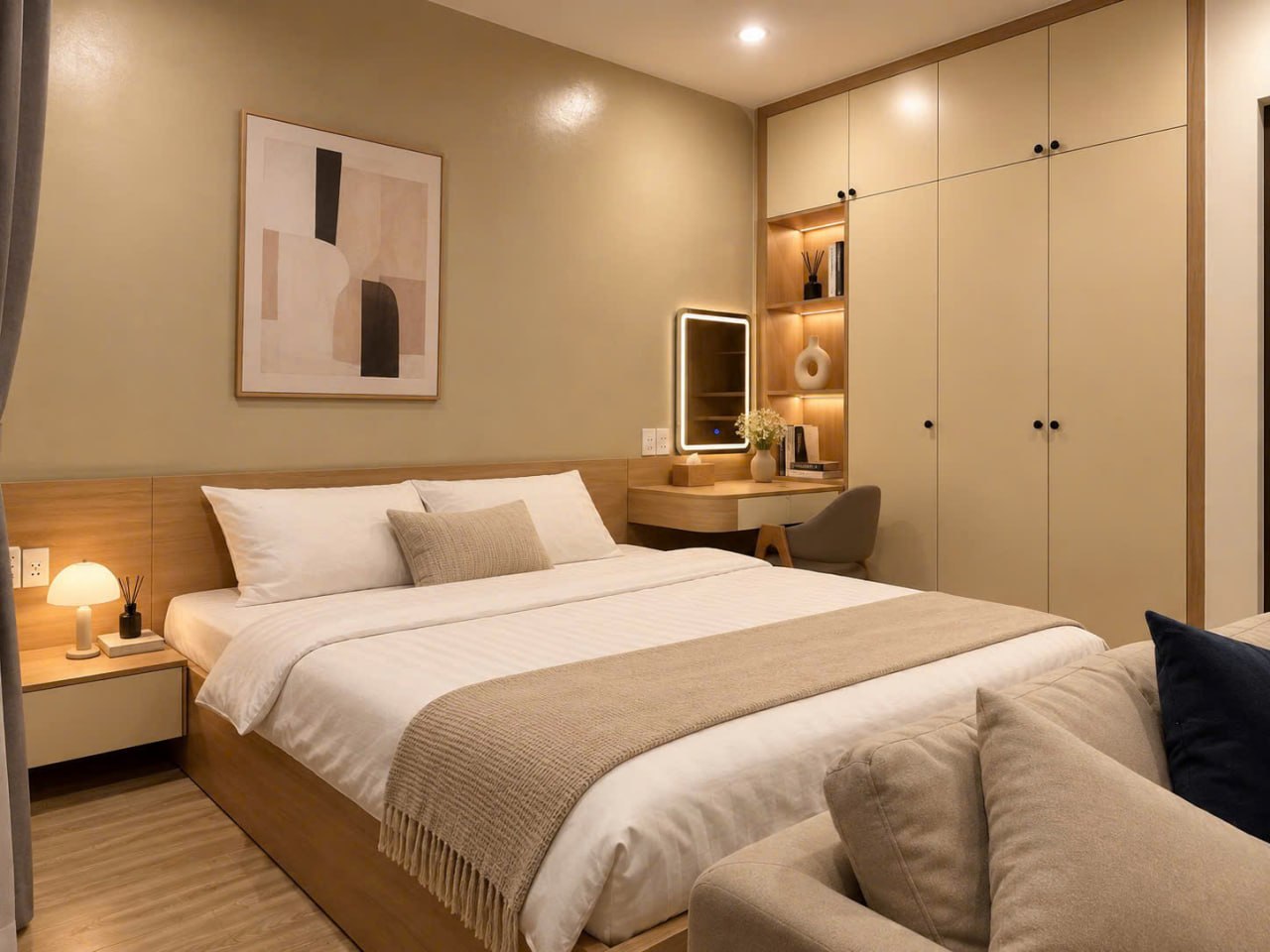 1BR Apartment with River-View Balcony in Da Nang photo 5 of 7