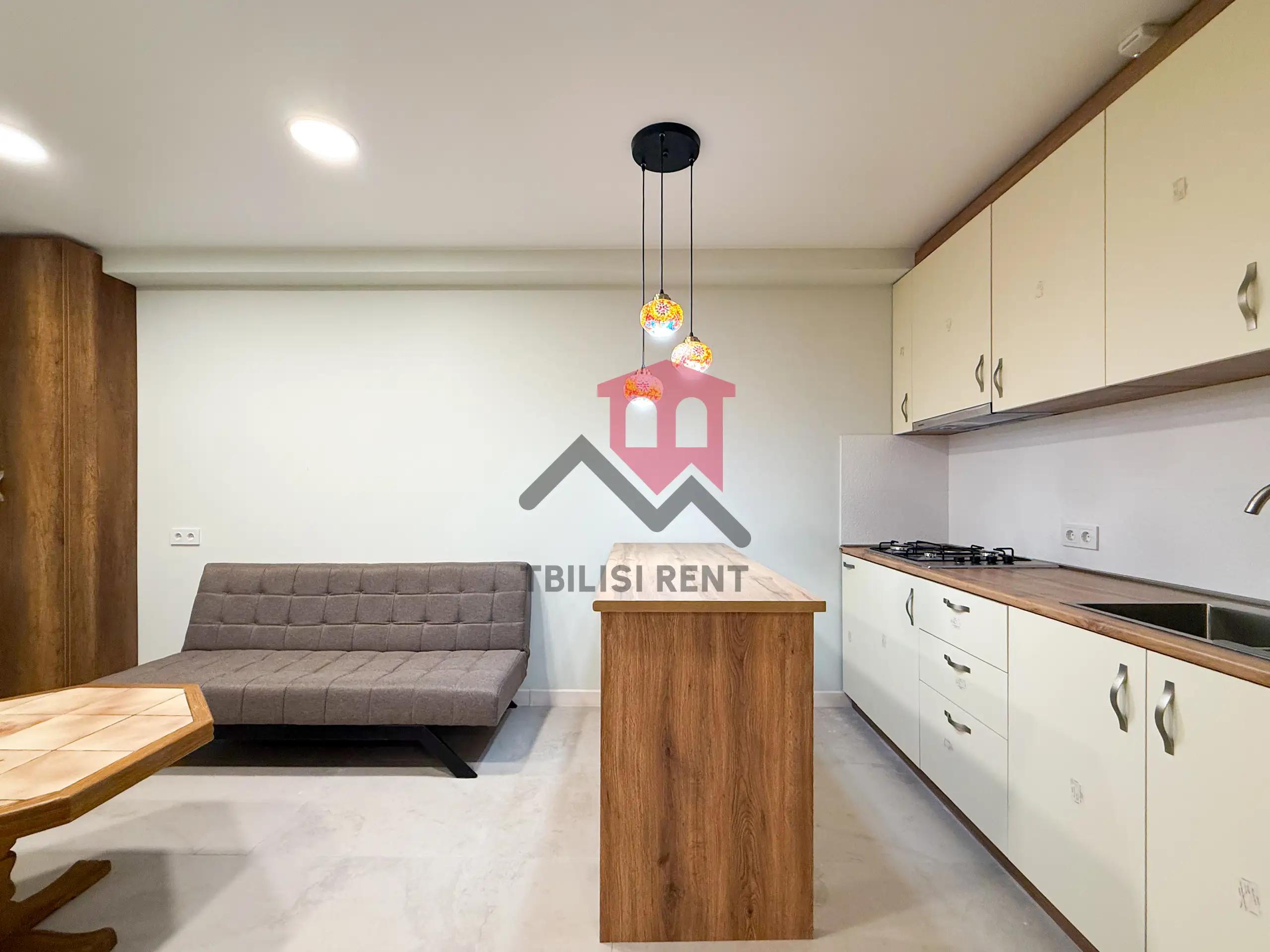 Compact One-Bedroom Apartment in Saburtalo photo 2 of 8