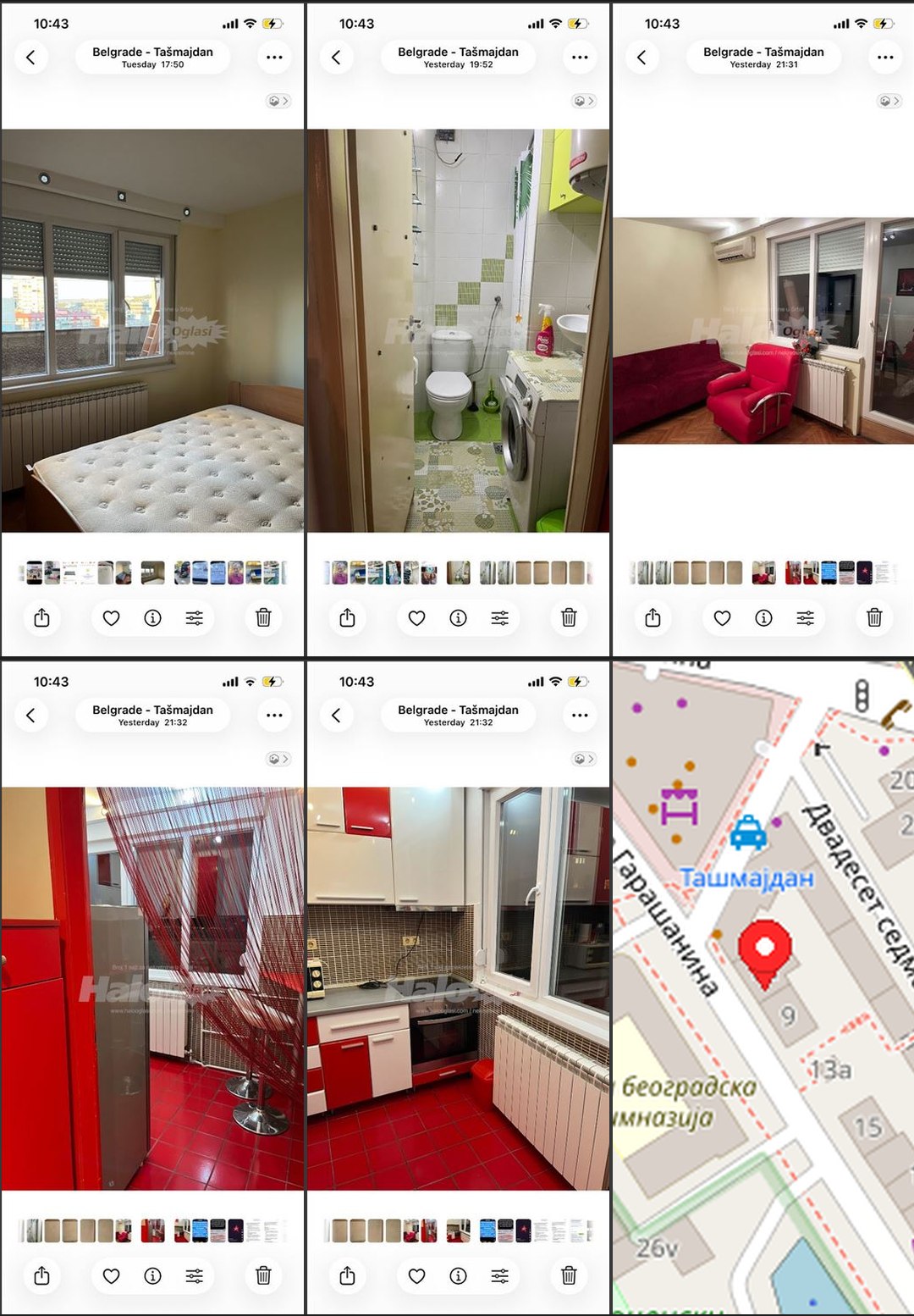 Furnished 1-Bedroom Apartment near Tašmajdan photo 1 of 1