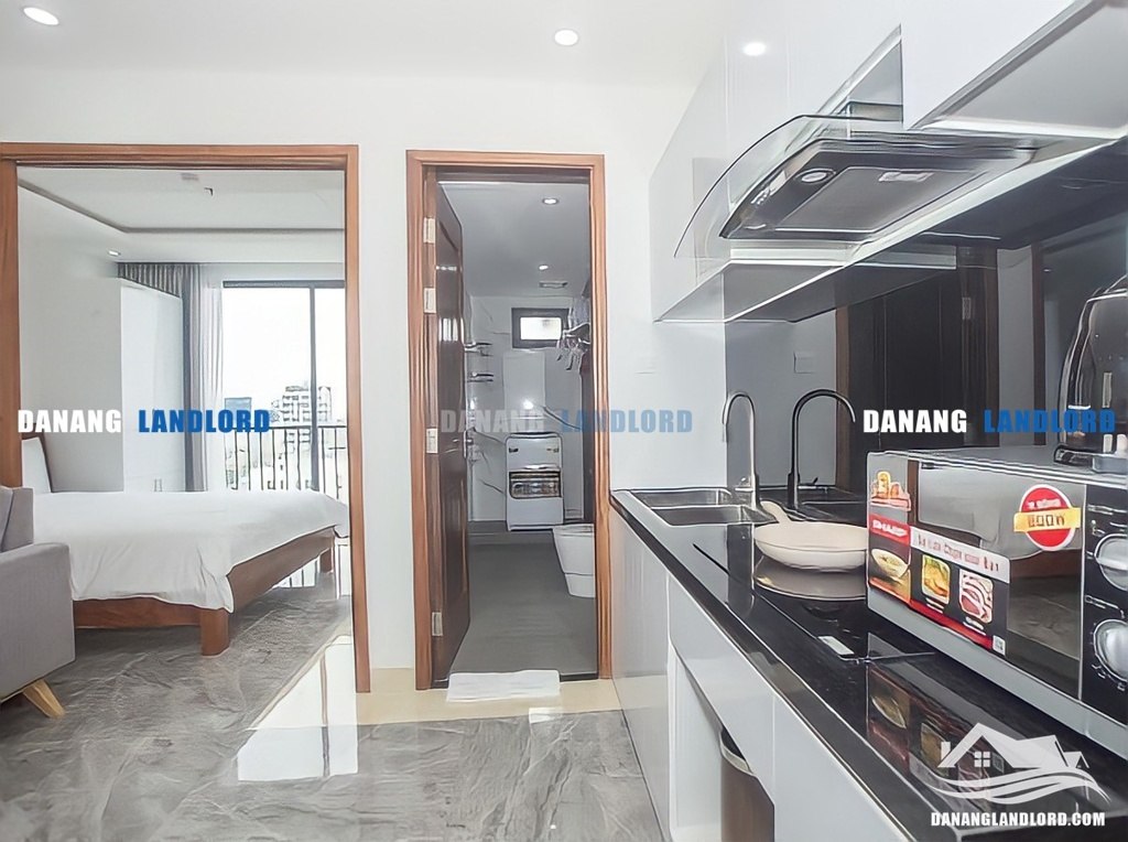 Pool 1-Bedroom Apartment in An Thuong photo 1 of 8