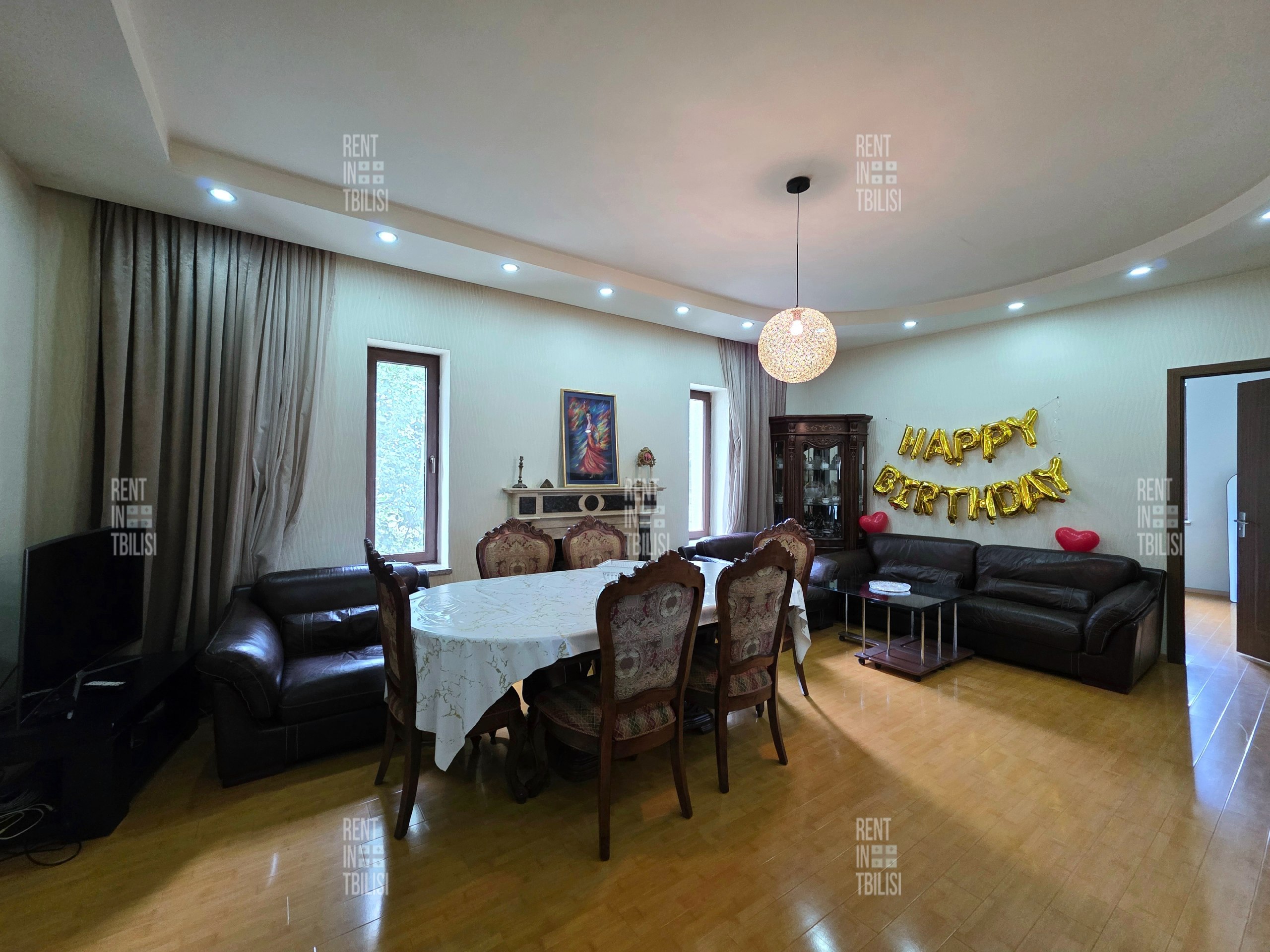 Three-Bedroom House Floor in Tskneti photo 2 of 8