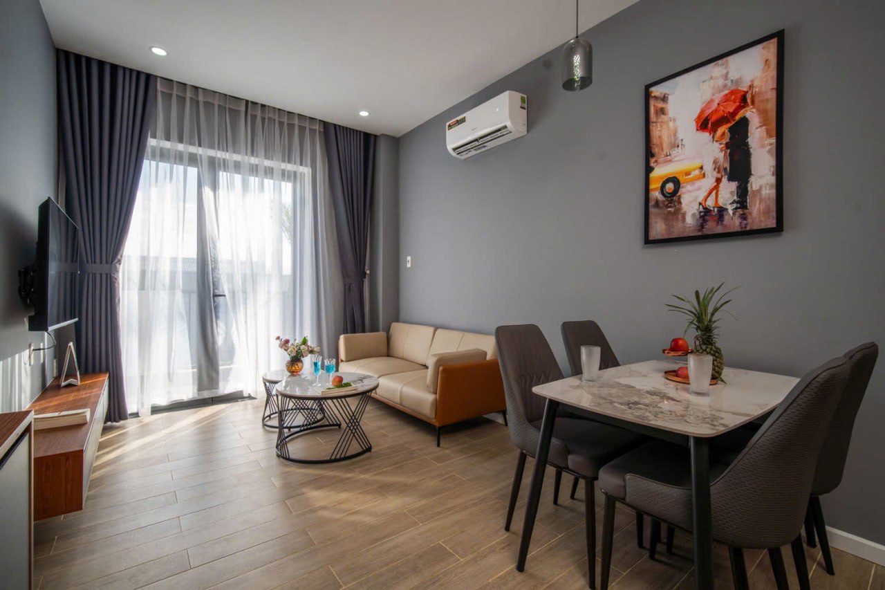 1-Bedroom Luxury Apartment with Balcony in My An photo 4 of 8