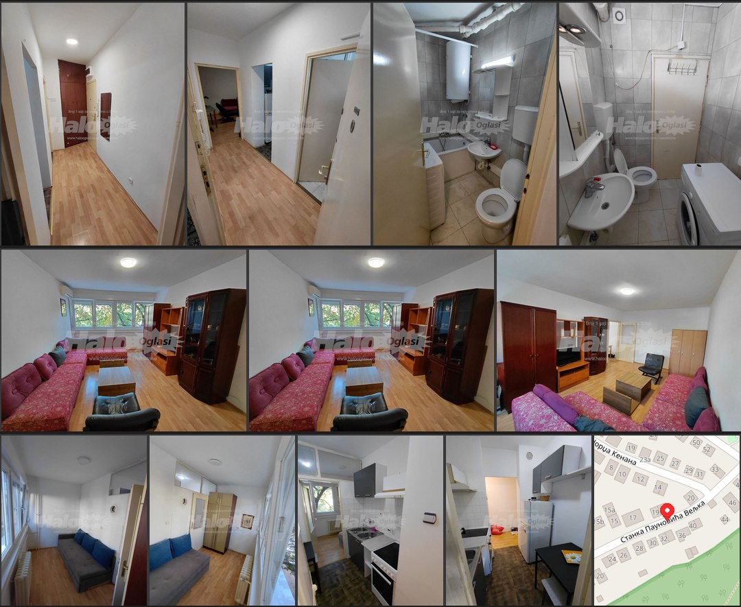 Furnished 1-Bedroom Apartment in Miljakovac photo 1 of 1