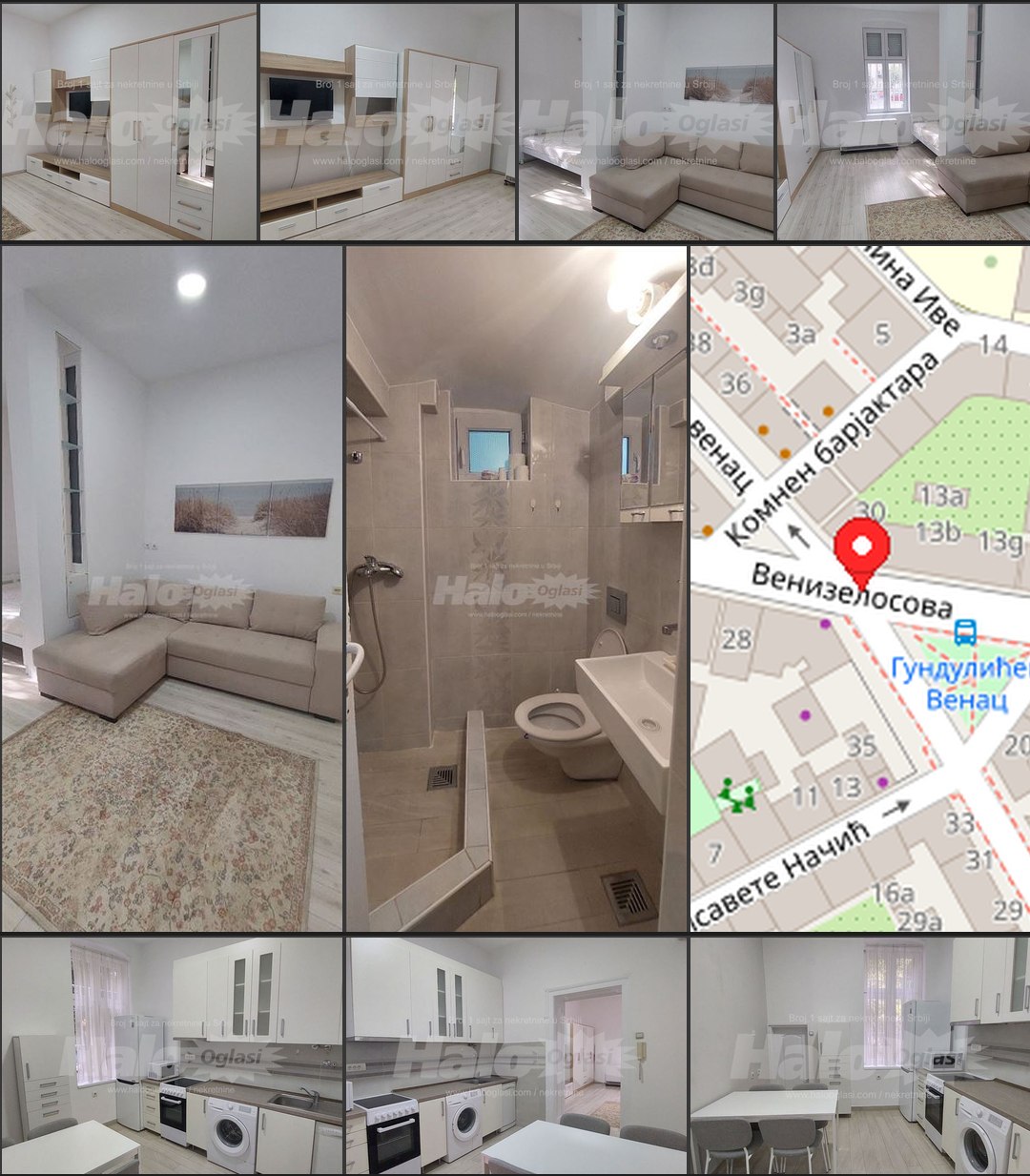 Furnished 1-Bedroom Apartment in Donji Dorćol photo 1 of 1
