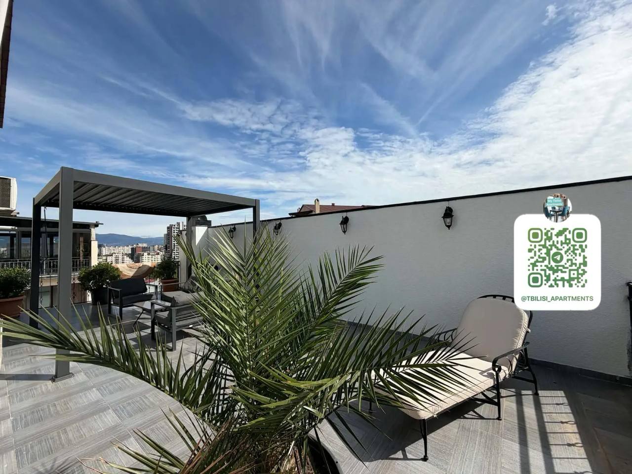 1-Bedroom Apartment with Terrace in Vake photo 4 of 8