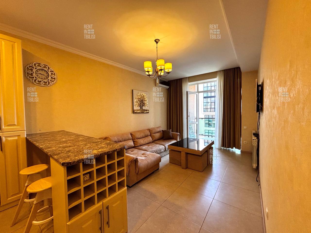Two-Bedroom Apartment in Saburtalo photo 5 of 8