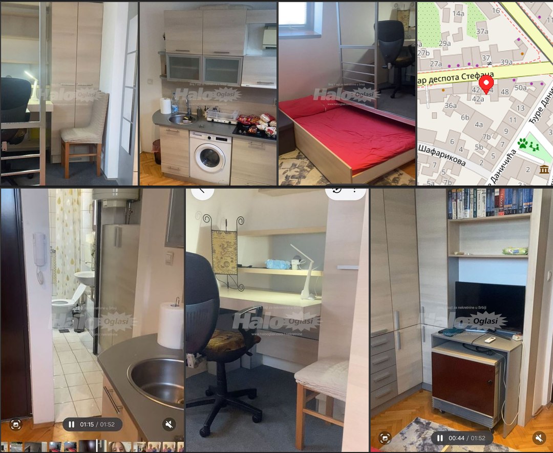 Furnished Studio in Belgrade City Center photo 1 of 1