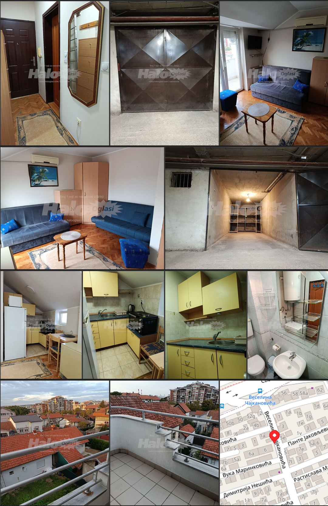 Furnished Studio Apartment with Garage in Medaković III photo 1 of 1