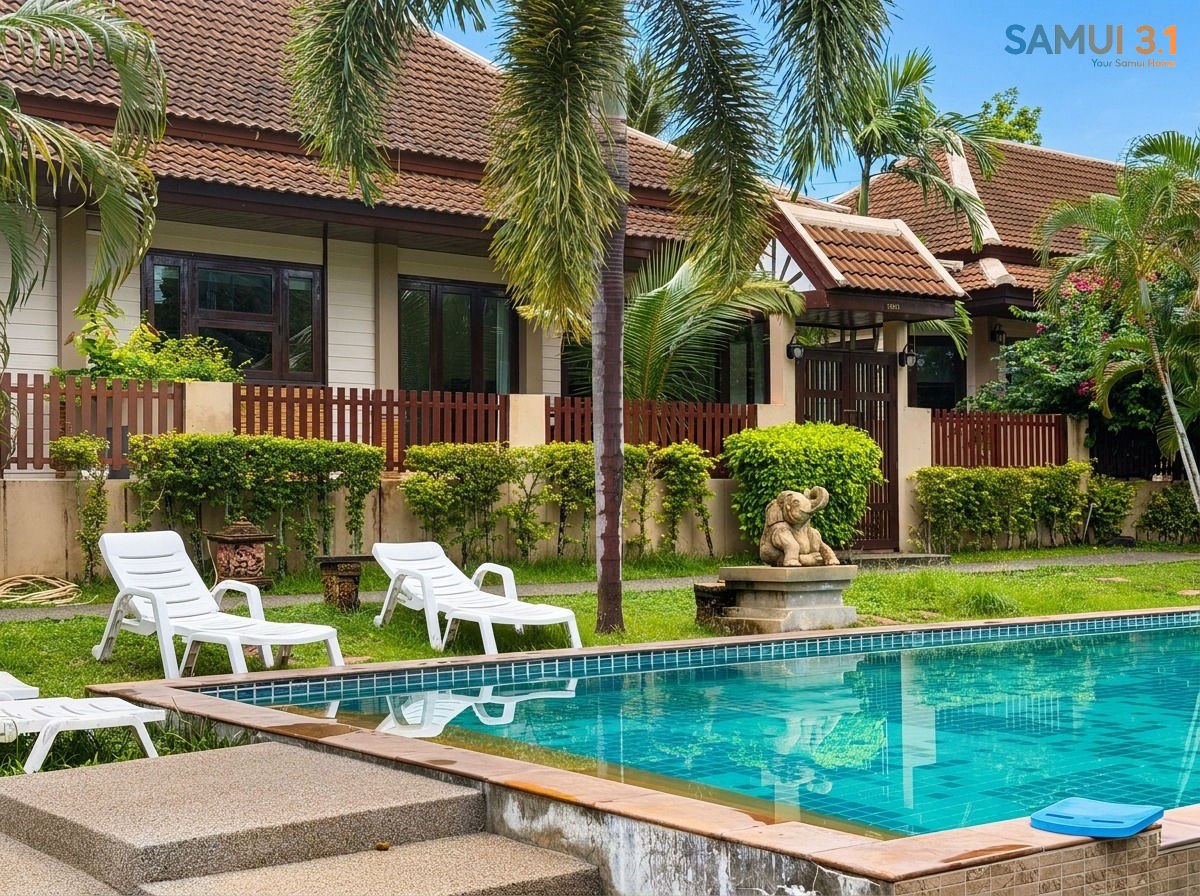 Two-Bedroom House with Shared Pool in Bo Phut photo 2 of 8