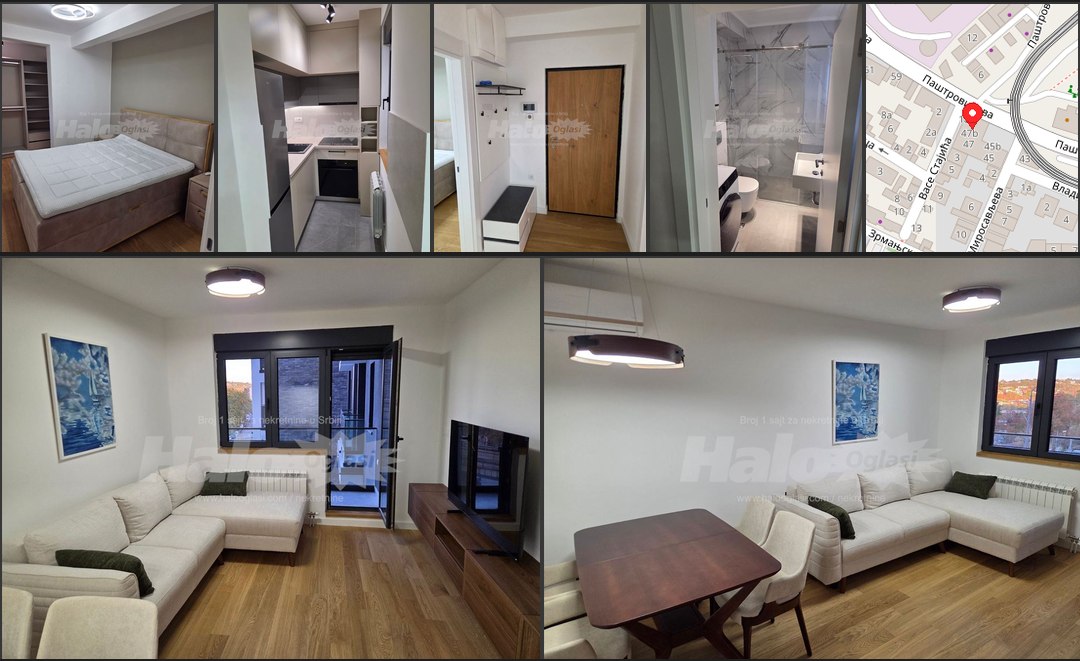 Furnished One-Bedroom Apartment in Banovo brdo photo 1 of 1