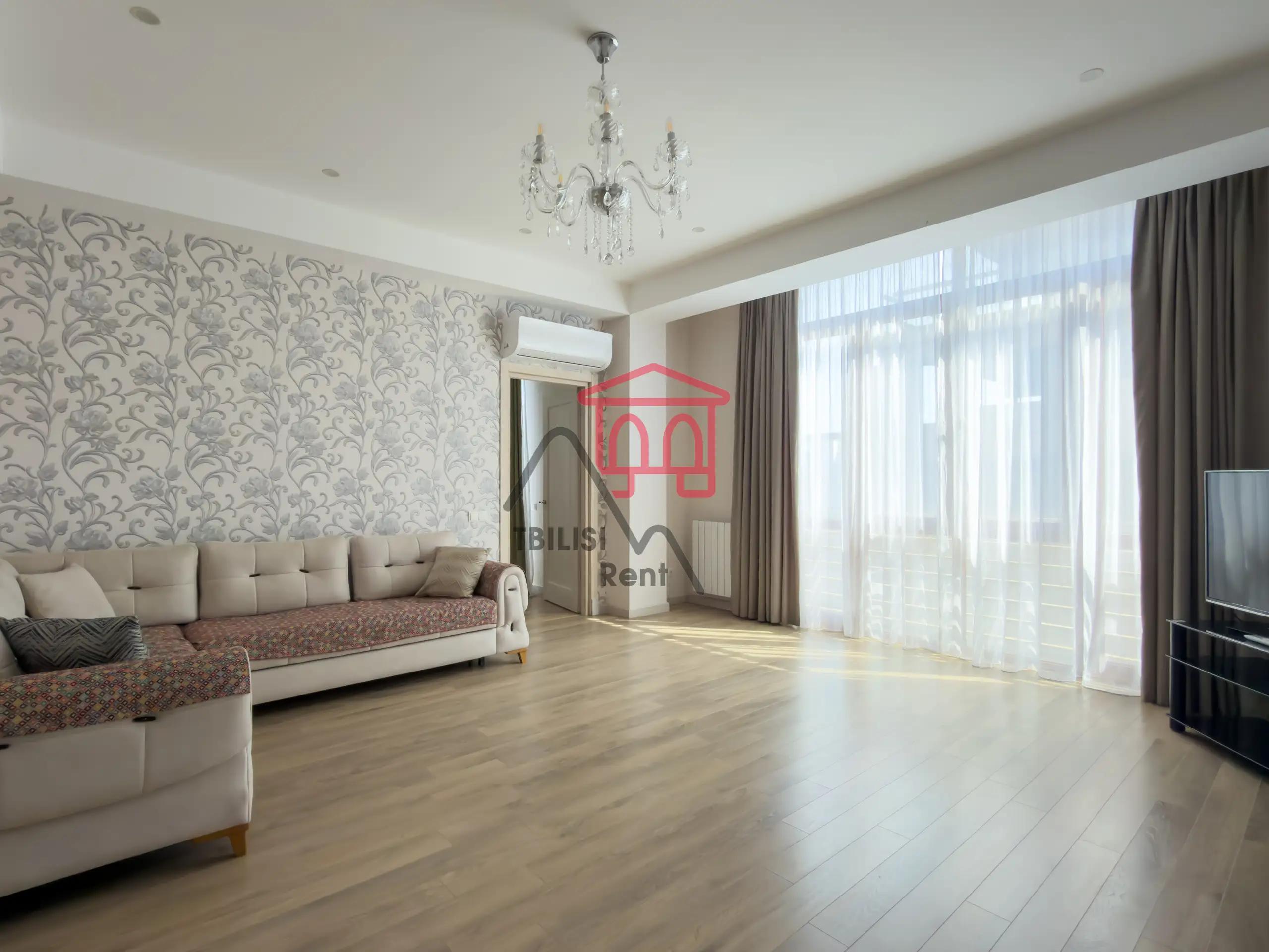 New 3-Bedroom Apartment in Saburtalo photo 1 of 8