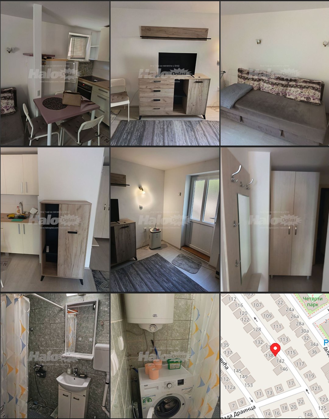 Furnished Studio Apartment in Žarkovo photo 1 of 1