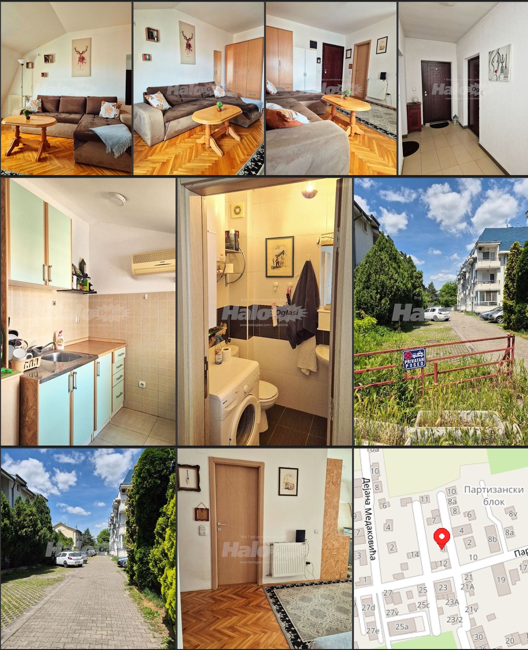 Furnished Studio Apartment in Krnjača photo 1 of 1