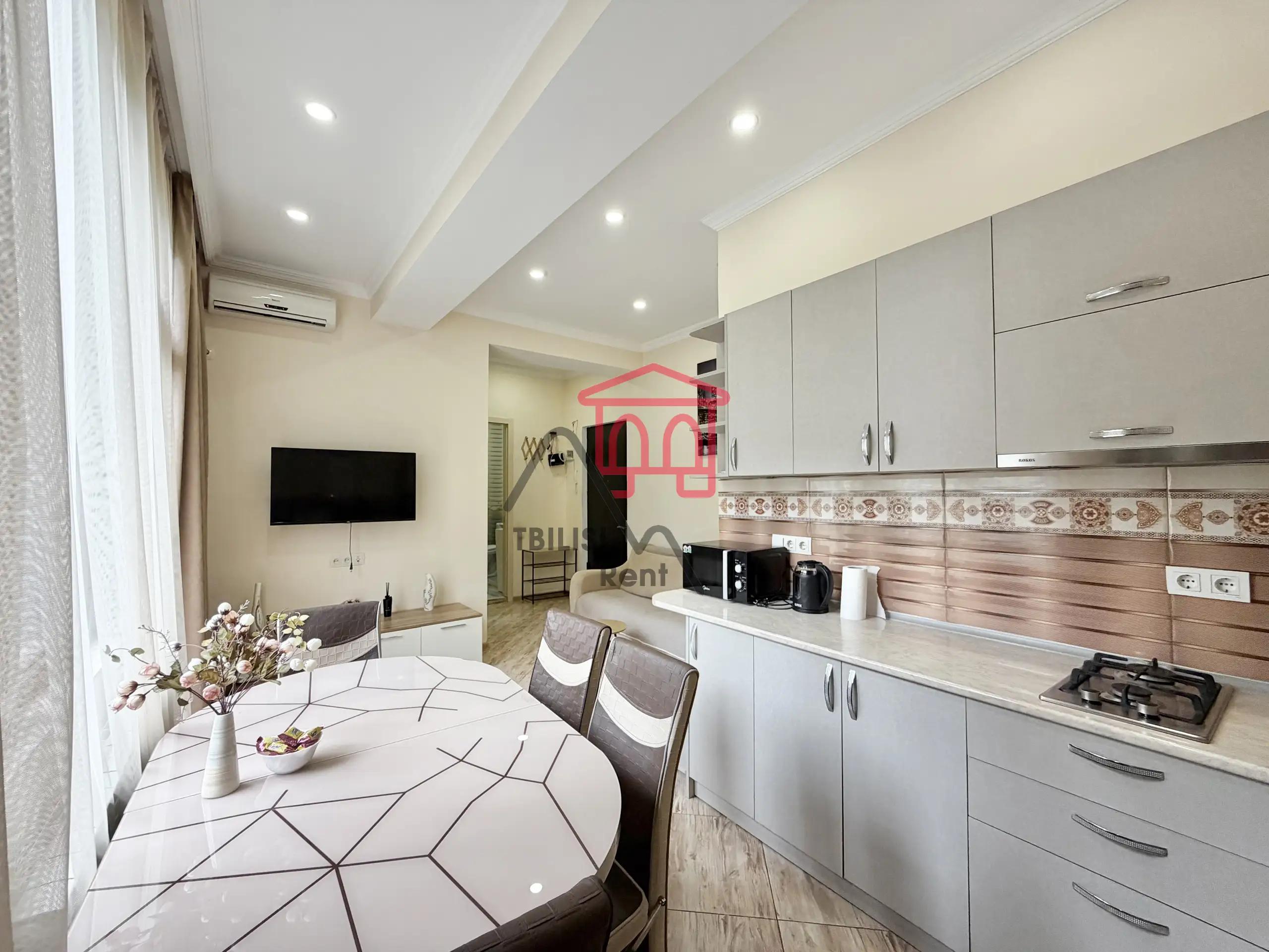 2-Room Apartment Near 300 Aragveli Metro photo 2 of 8