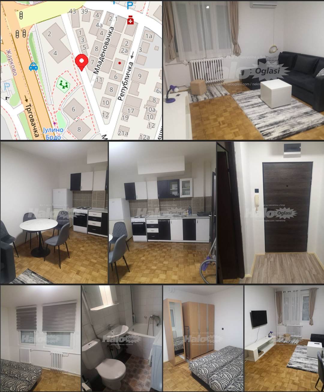 Furnished 1-Bedroom Apartment in Žarkovo photo 1 of 1
