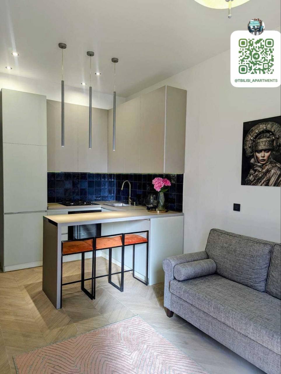 Premium 1-Bedroom Apartment in Mtatsminda photo 1 of 8