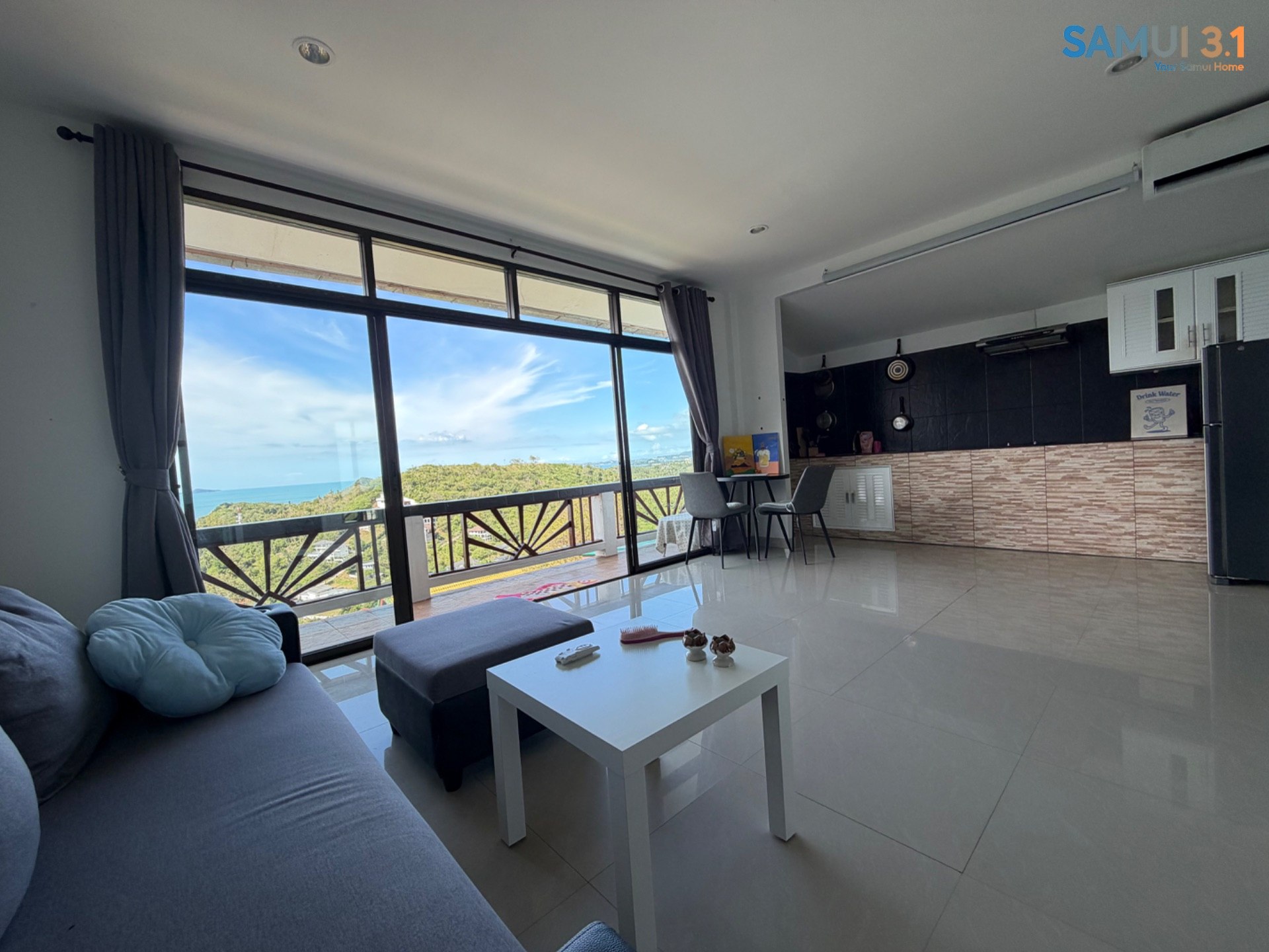 One-Bedroom Apartment with Sea View in Ban Tai photo 3 of 8