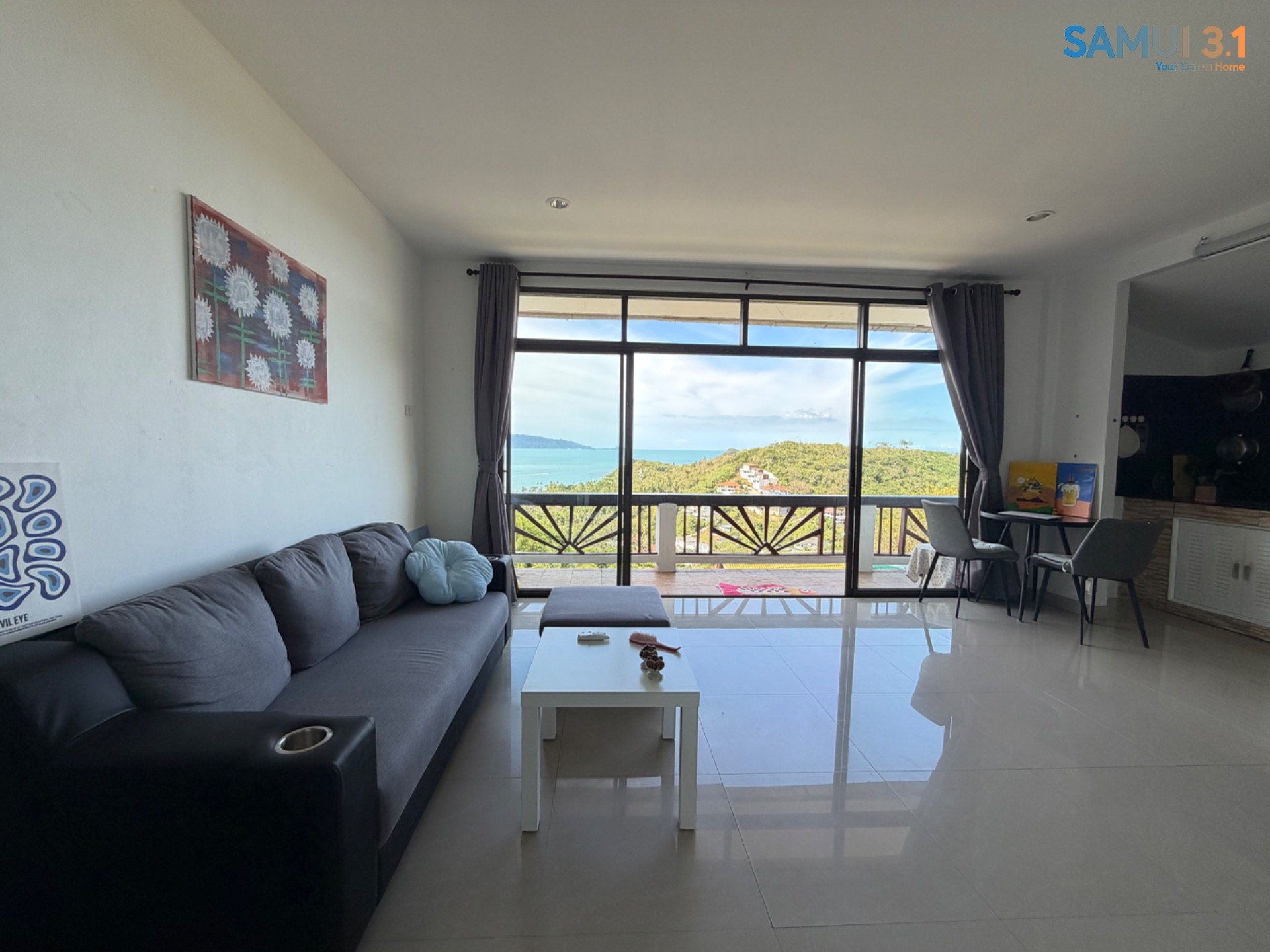 One-Bedroom Apartment with Sea View in Ban Tai photo 4 of 8