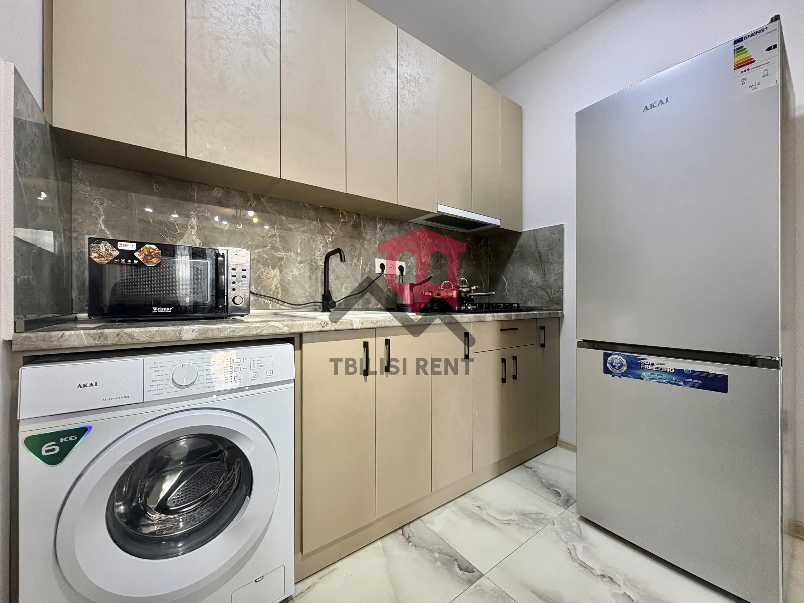 Bright 1-Bedroom Apartment in Gldani photo 3 of 8