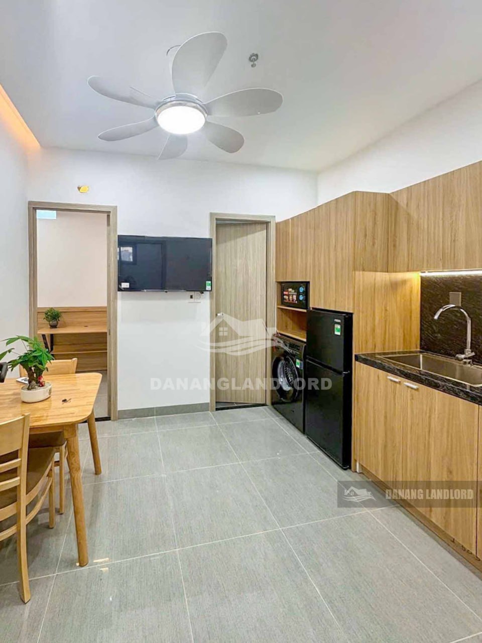 Двухкомнатная квартира в Ан Хай Донг photo 4 of 8