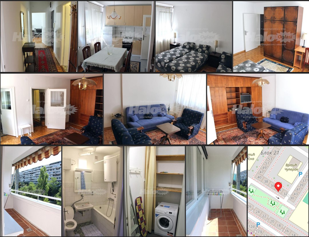 Furnished Two-Bedroom Apartment in New Belgrade photo 1 of 1