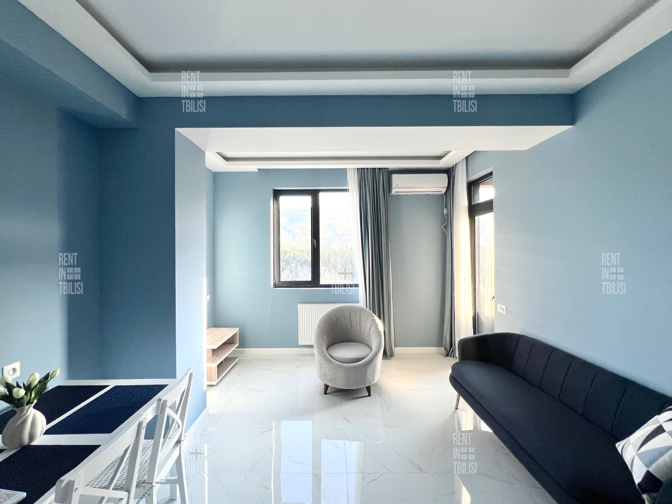 Bright 1-Bedroom Apartment in Saburtalo photo 1 of 8