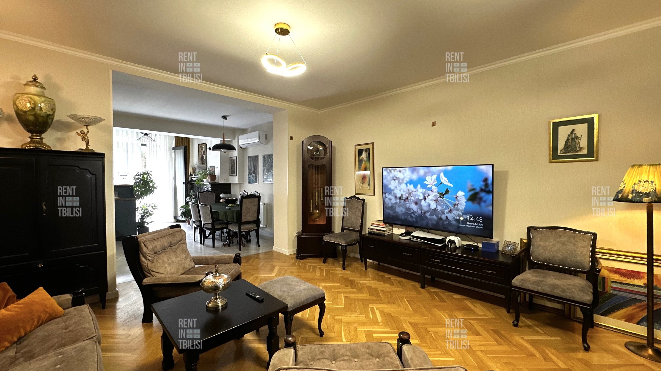 3-Bedroom Apartment for Rent in Vake photo 2 of 8