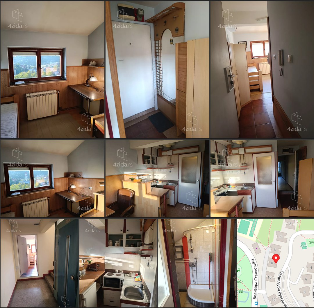 Furnished 1-Bedroom Apartment in Miljakovac photo 1 of 1