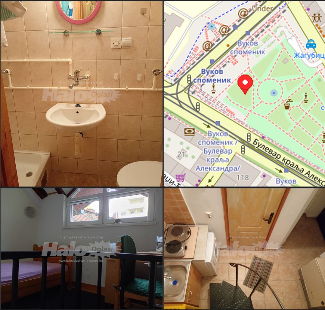 Furnished 1-Bedroom Duplex Near Vukov Spomenik photo 1 of 1