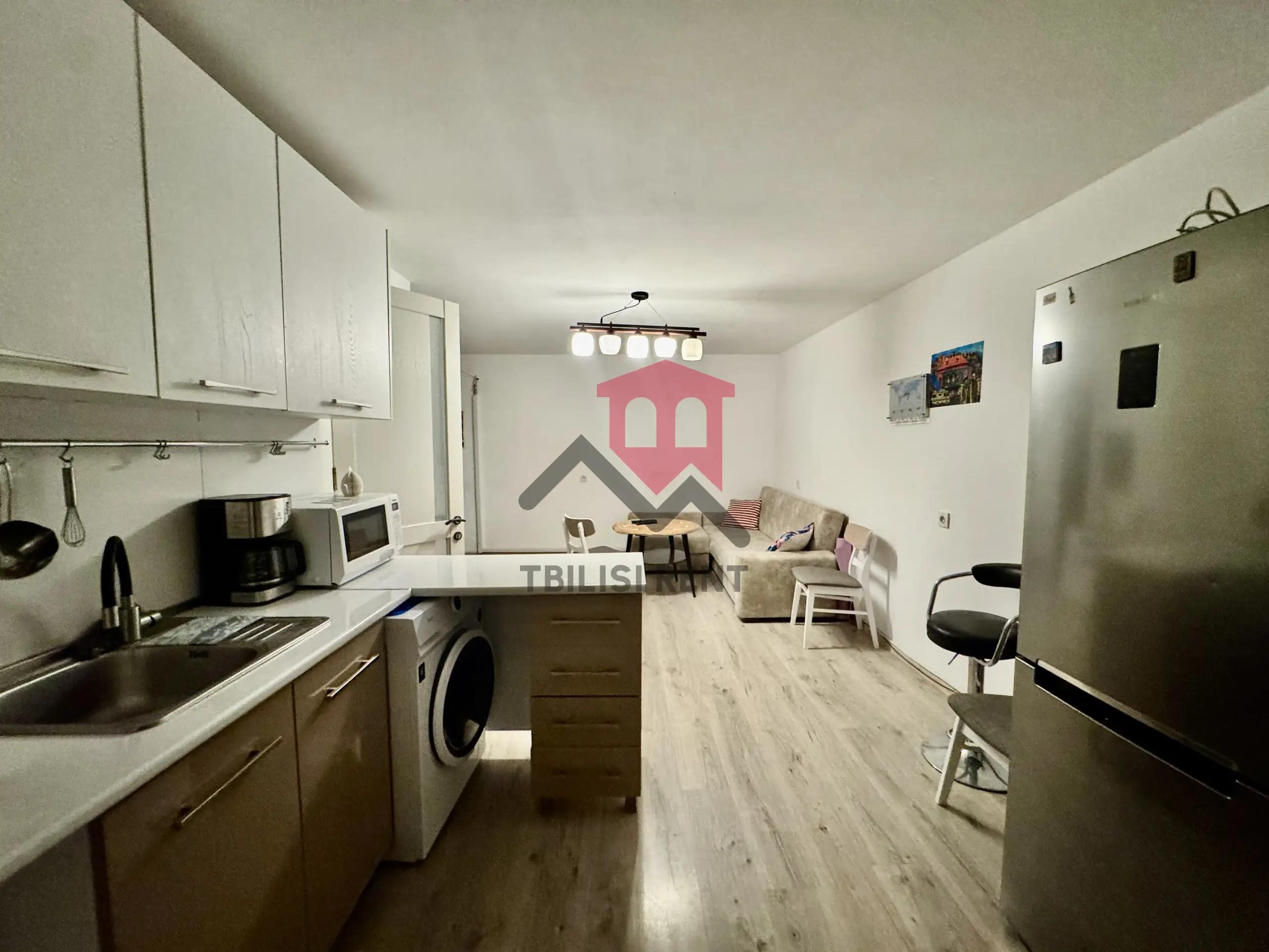 Cozy 1-Bedroom Apartment Near Vazha-Pshavela Metro photo 3 of 8