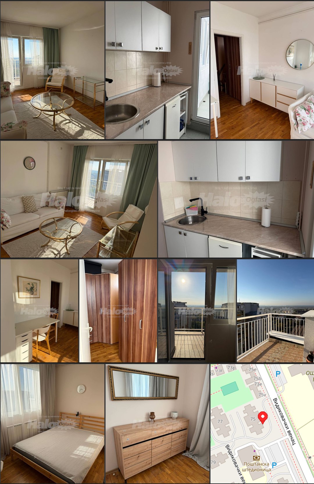Furnished 2-Bedroom Apartment in Vidikovački Venac photo 1 of 1