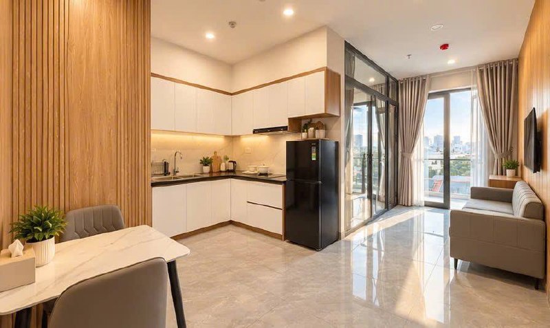 1-Bedroom Apartment for Rent in My An photo 2 of 6