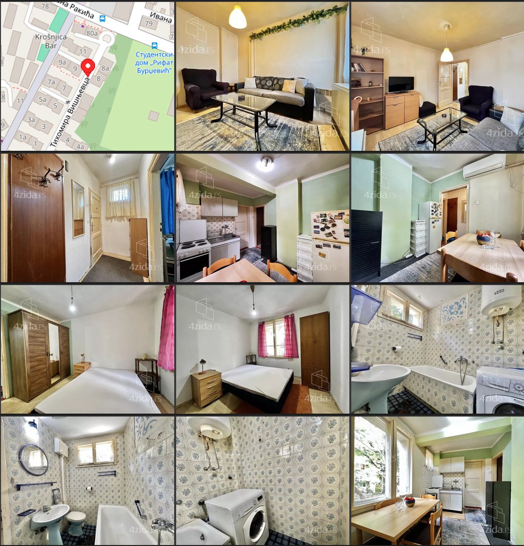 Furnished 1-Bedroom Apartment in Zvezdara photo 1 of 1