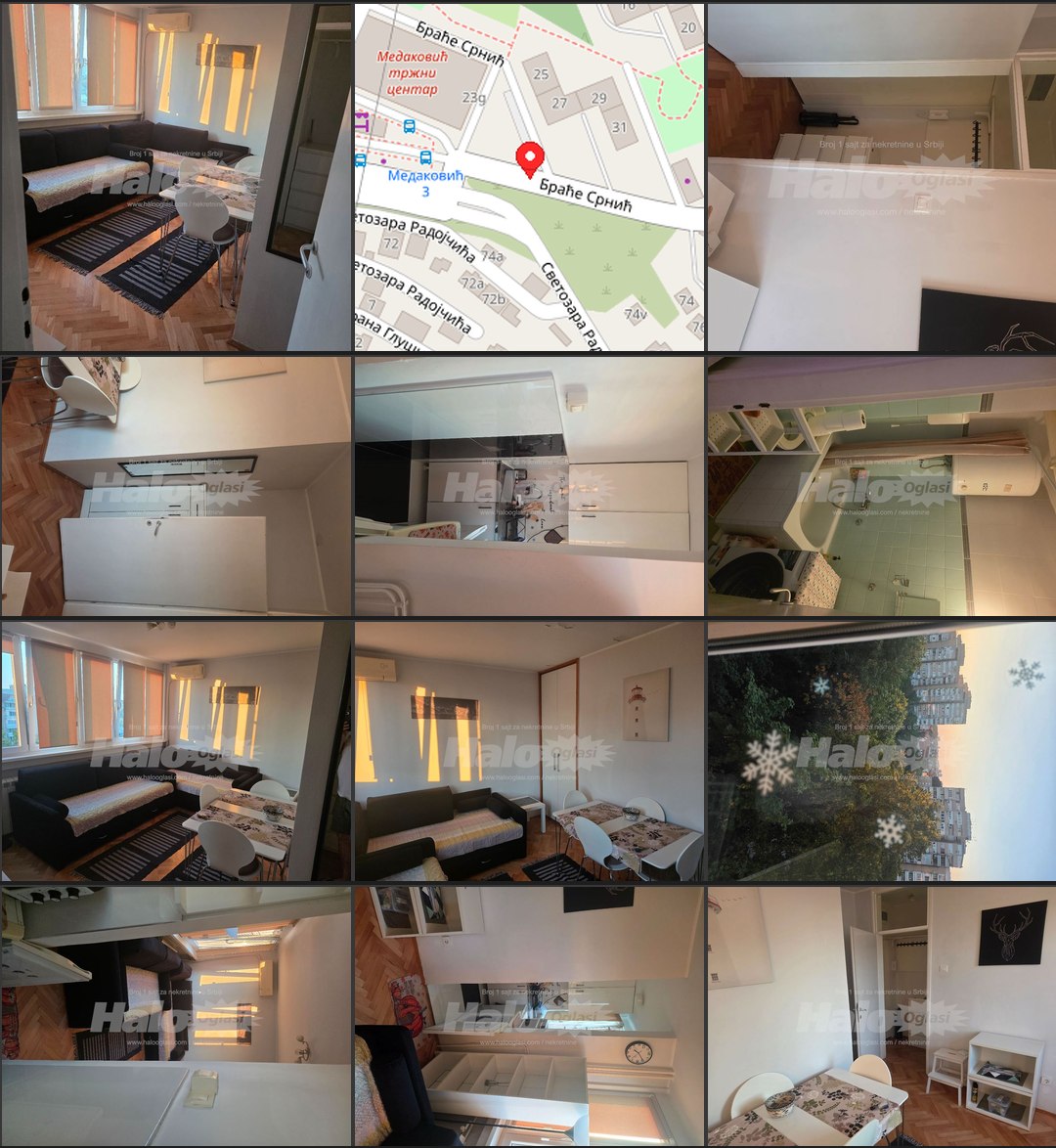 Renovated Furnished Studio in Medaković 2 photo 1 of 1