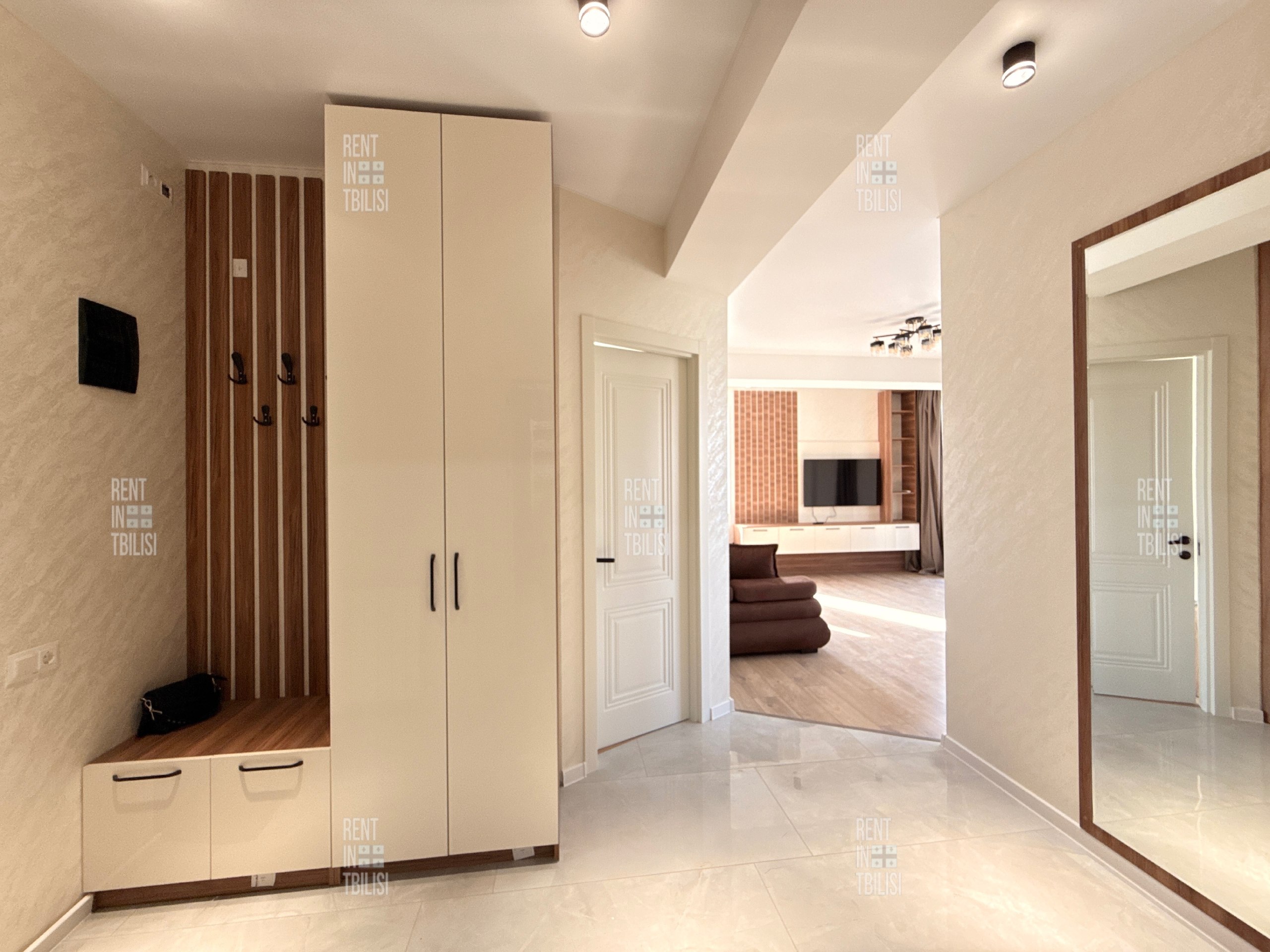 Two-Bedroom Apartment near Isani Metro photo 2 of 8
