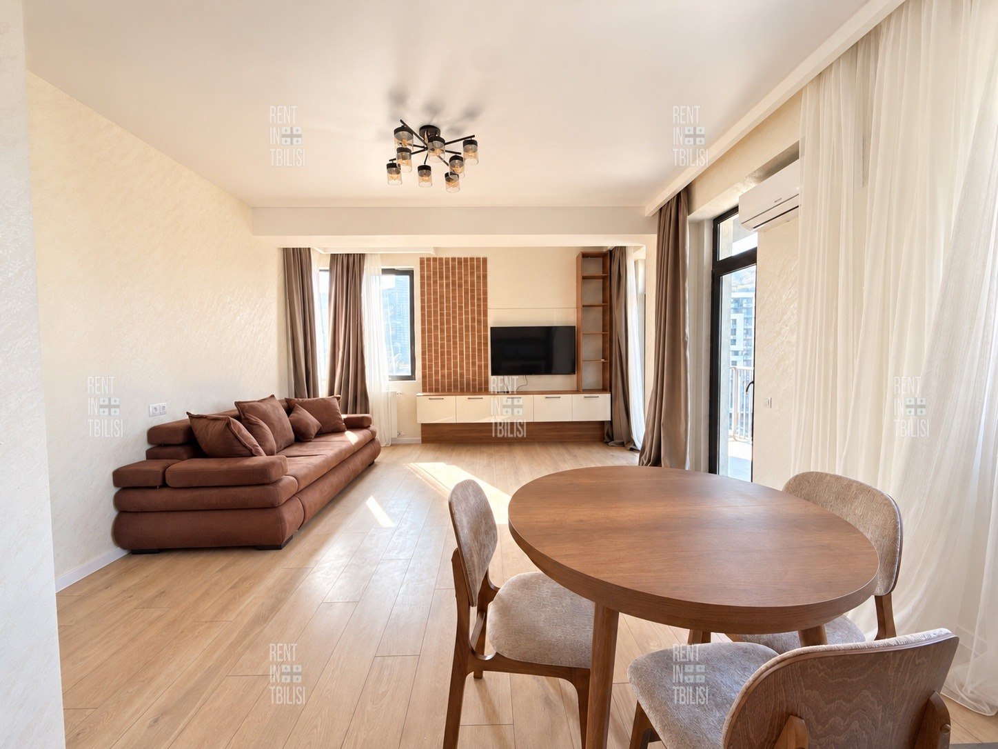 Two-Bedroom Apartment near Isani Metro photo 3 of 8