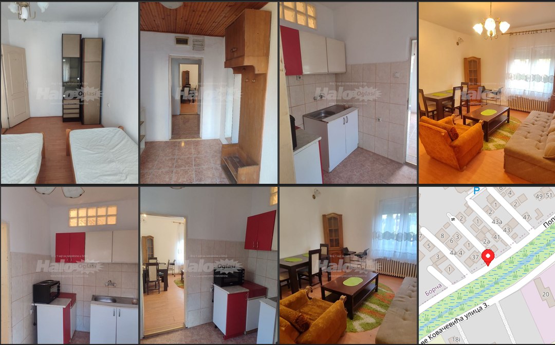 Furnished 1-Bedroom Apartment in Borča photo 1 of 1
